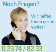 Wir helfen Ihnen gerne